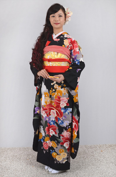 黒に胡蝶蘭(花嫁)