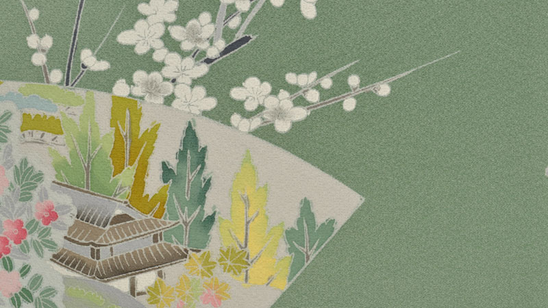 ひとえ_扇面