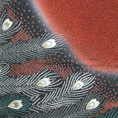 訪問着［グレー地に刺繍］