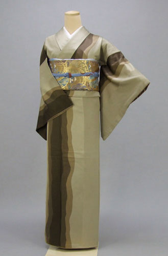 訪問着［色彩豊かな草木・花々］