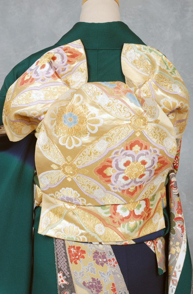 振袖(萌黄色・のしめ)