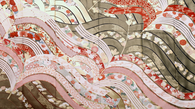 振袖(金地・ぼたん・橘)