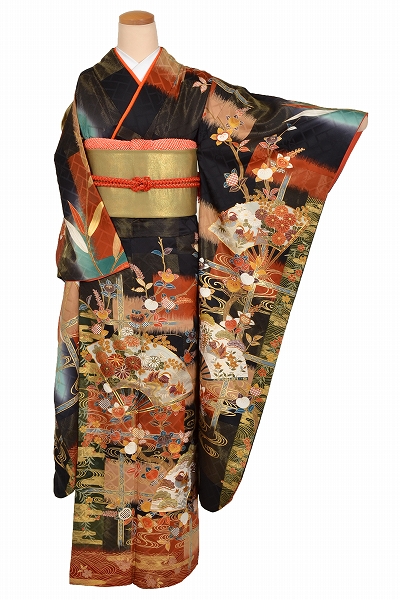振袖(おしどり・藤)