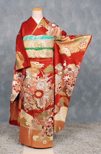 振袖(朱・松)