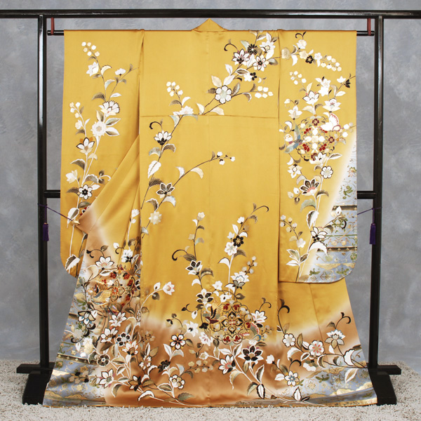 振袖(金・鳳凰)