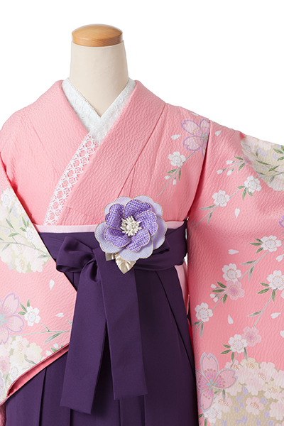 卒業袴(ピンク・桜づくし)