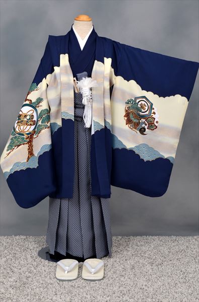 五歳祝着【鷹・宝尽くし】(身長約110〜120cmのお客様向け)