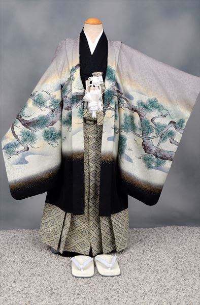 五歳祝着【鷹・松】(身長約110〜120cmのお客様向け)