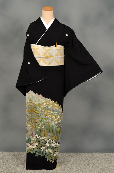 黒留袖〔絵画の様な美しい風景  〕
